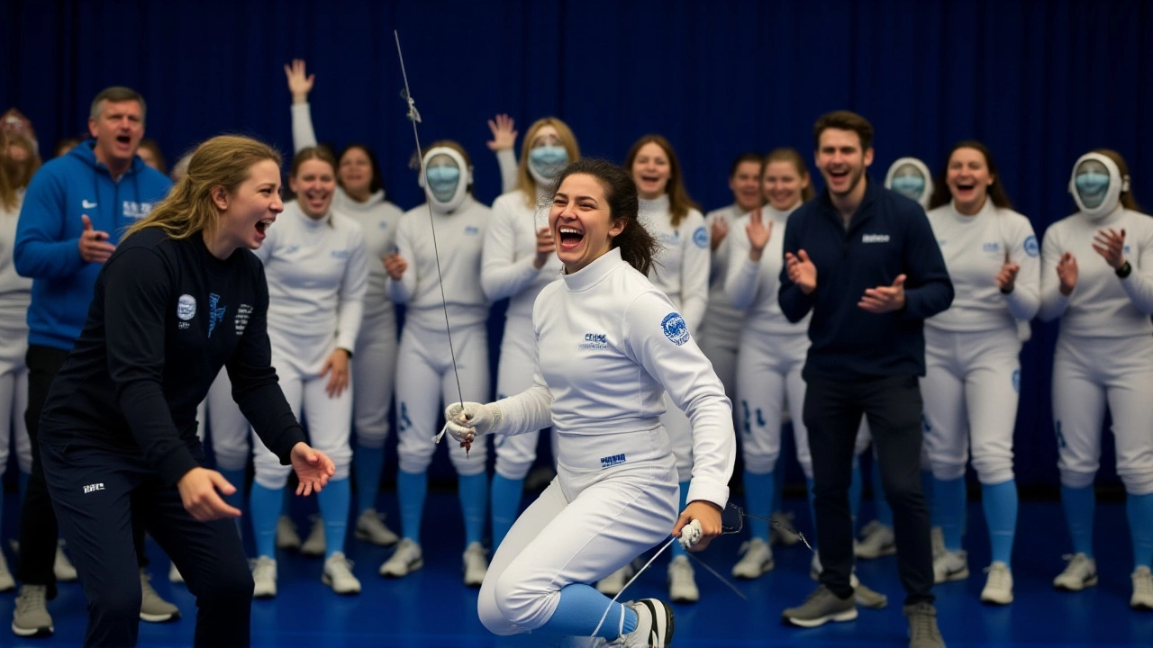 UNC Fencing Ends Fall Season with Strong Show at November NAC in Fort Worth